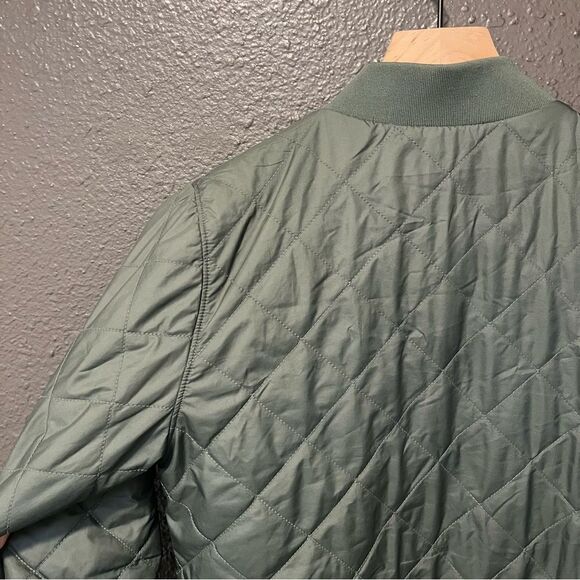 The North Face Women’s Snap Front Quilted Jacket Small Army Green - Picture 4 of 13